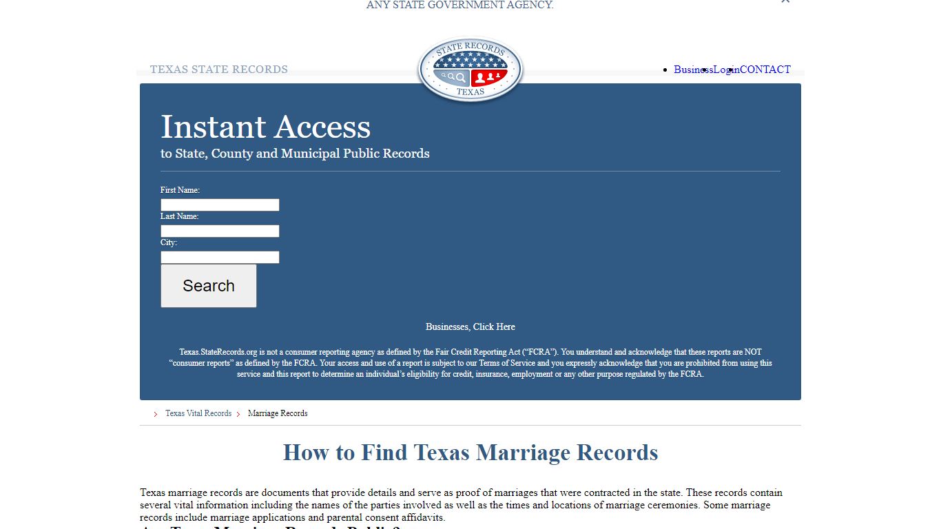 How to Find Texas Marriage Records